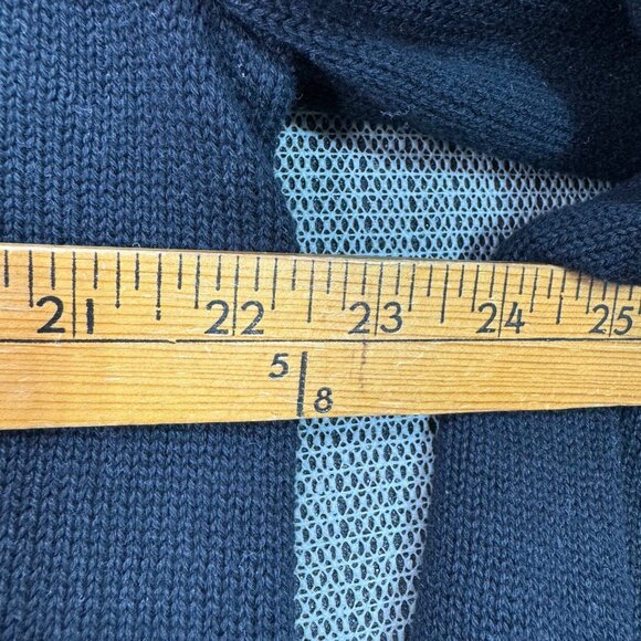 David Taylor mens Argyle Sweater L/G pull over crew neck Black/Grey/Red pattern - Picture 6 of 9